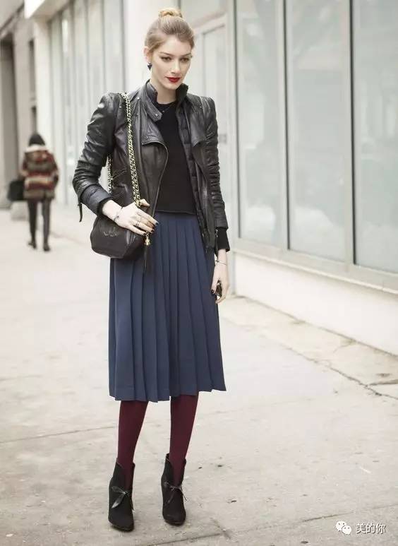 高圆圆刘雯告诉你:今年冬天不流行露脚踝了!(4