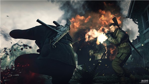 《狙击精英4》宣布支持PS4 Pro﹗游戏画面大