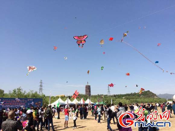 2017年北京国际风筝节暨京津冀风筝交流活动在北京园博园举办