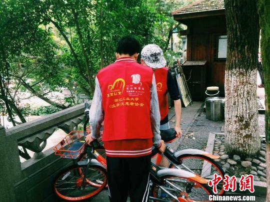 杭州西湖景区精细管理多方共治“骑好”共享单车