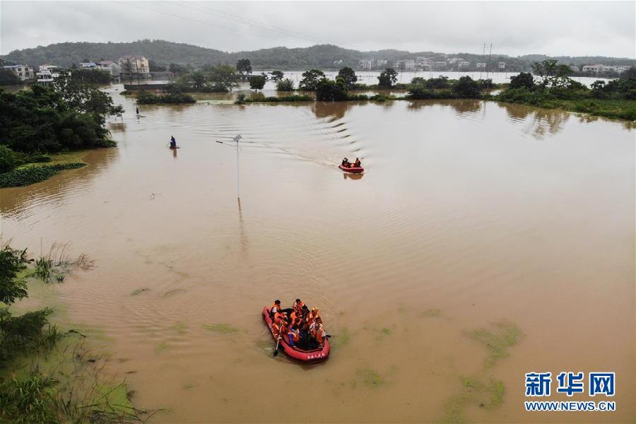 安徽省长江干流水位持续全线上涨