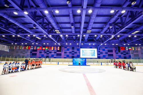 2019中芬冰球交流以相互借鉴踏上梦想征程