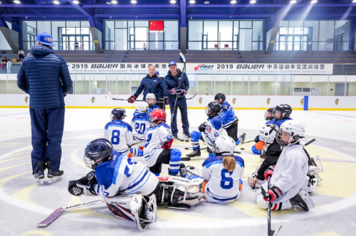 2019中芬冰球交流以相互借鉴踏上梦想征程