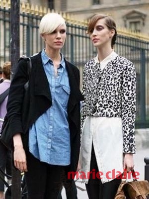 春季欧美街拍<em>发型</em> 酷炫<em>朋克</em>范正流行(组图)- M