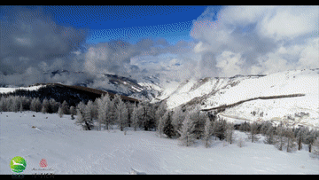 新疆，不是遥远的地方，而是滑雪的天堂