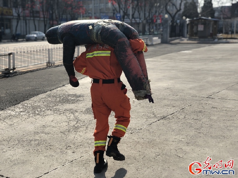 防疫战备两不误——北京大兴消防开展全员岗位大练兵活动