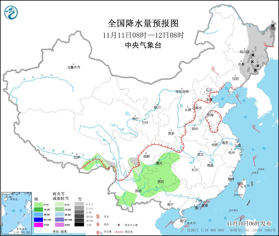 東北地區局地仍有大雪