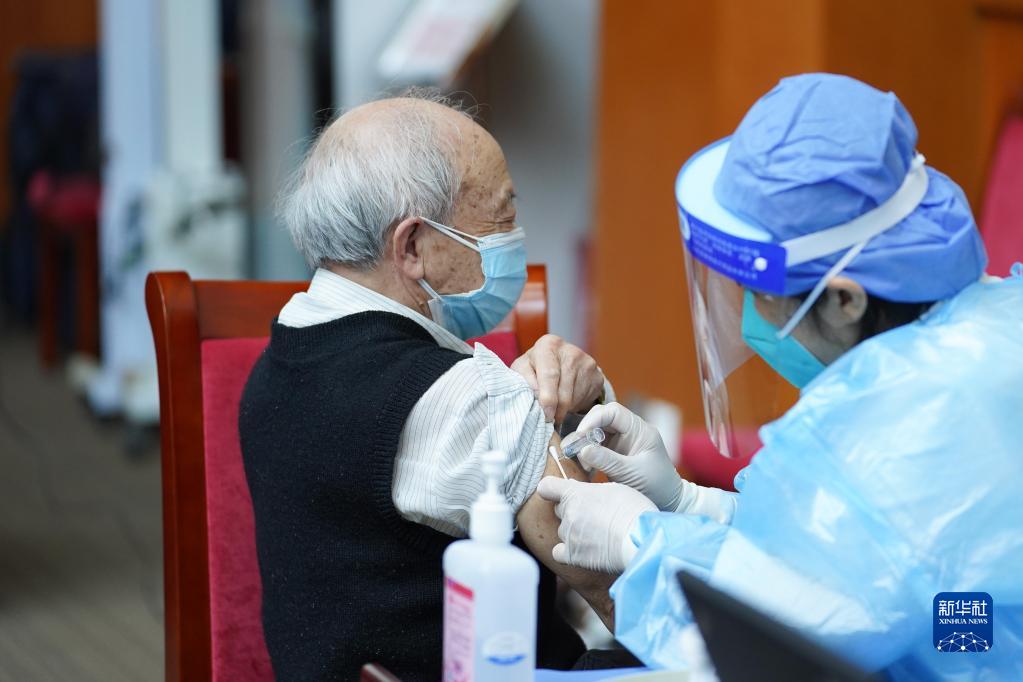 北京：专场接种服务高龄人群