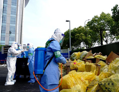 上海持续提升涉疫垃圾收运处置能力