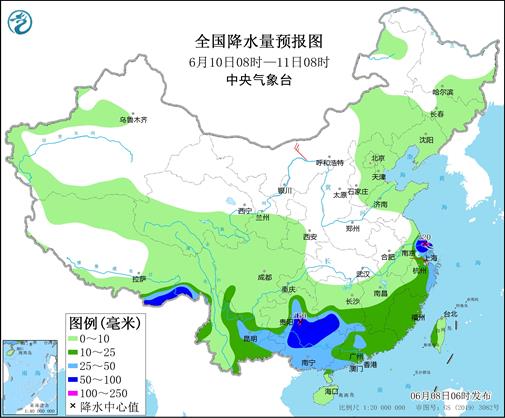 闽粤等地仍有强降雨 河南山东等地有间歇性高温天气