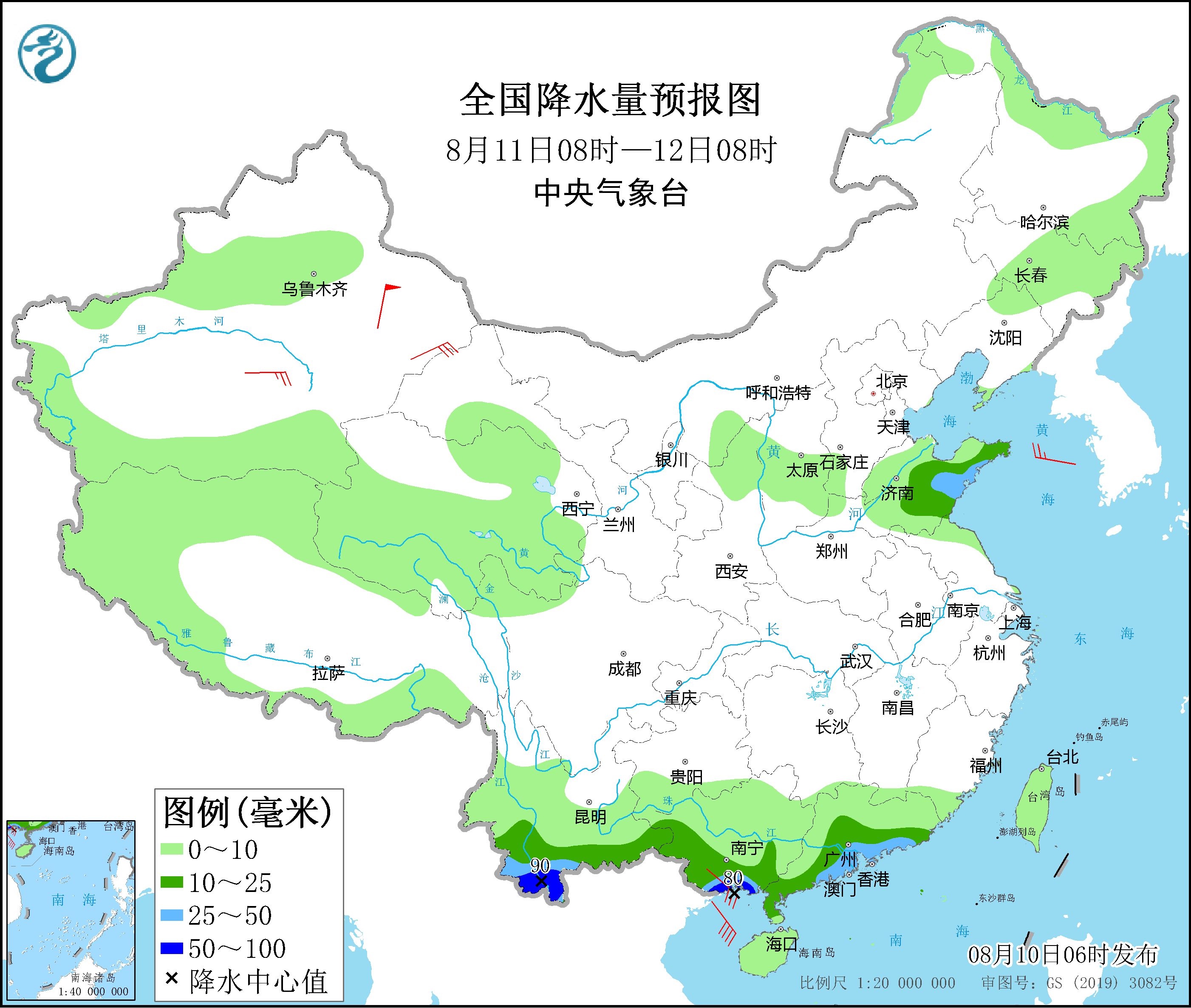 台风“木兰”影响华南及南部海域 江汉江淮江南等地有持续性高温