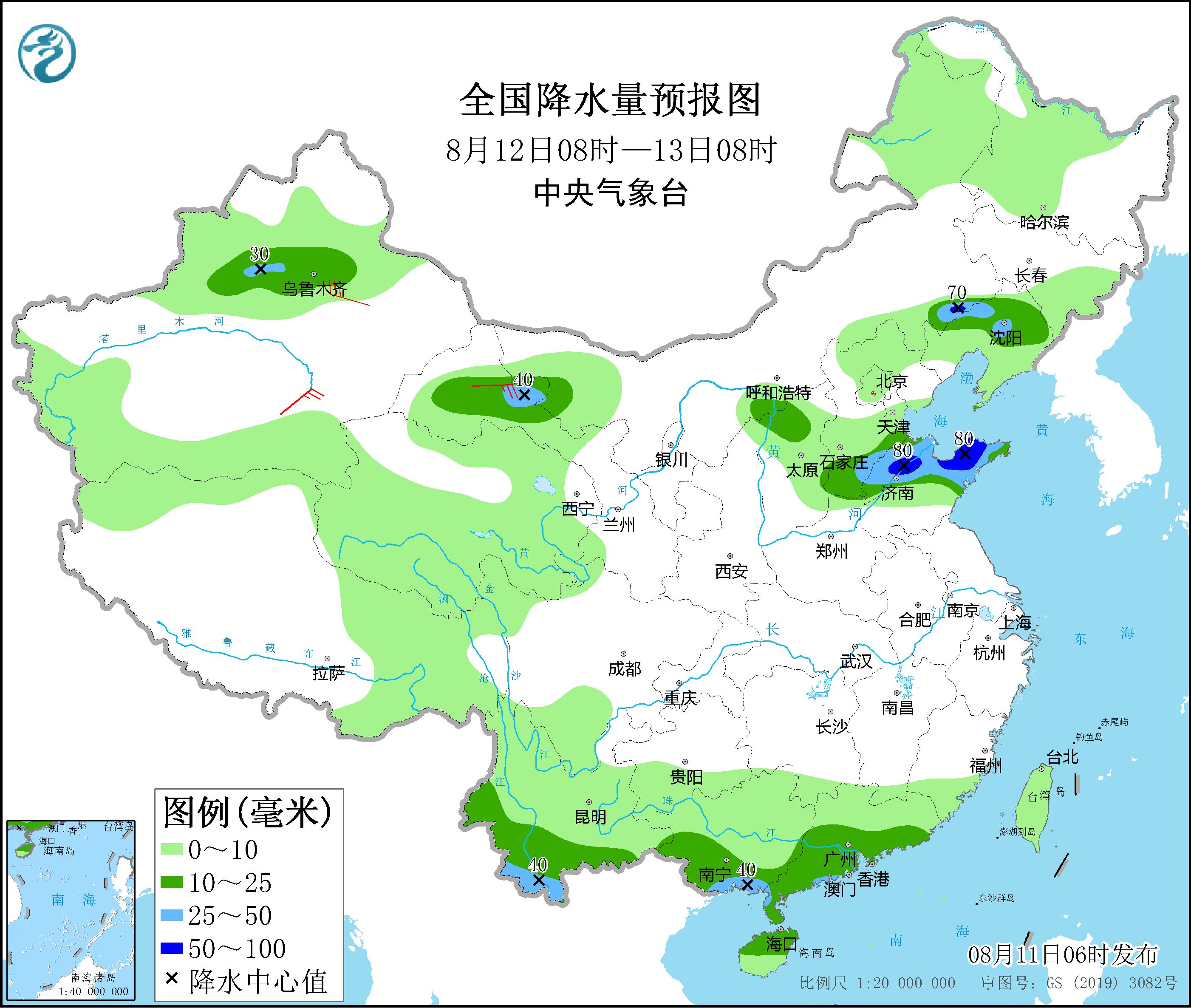 台风“木兰”减弱为热带低压 江汉江淮江南等地有持续性高温