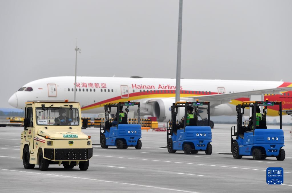 河南郑州机场北货运区开始试运营
