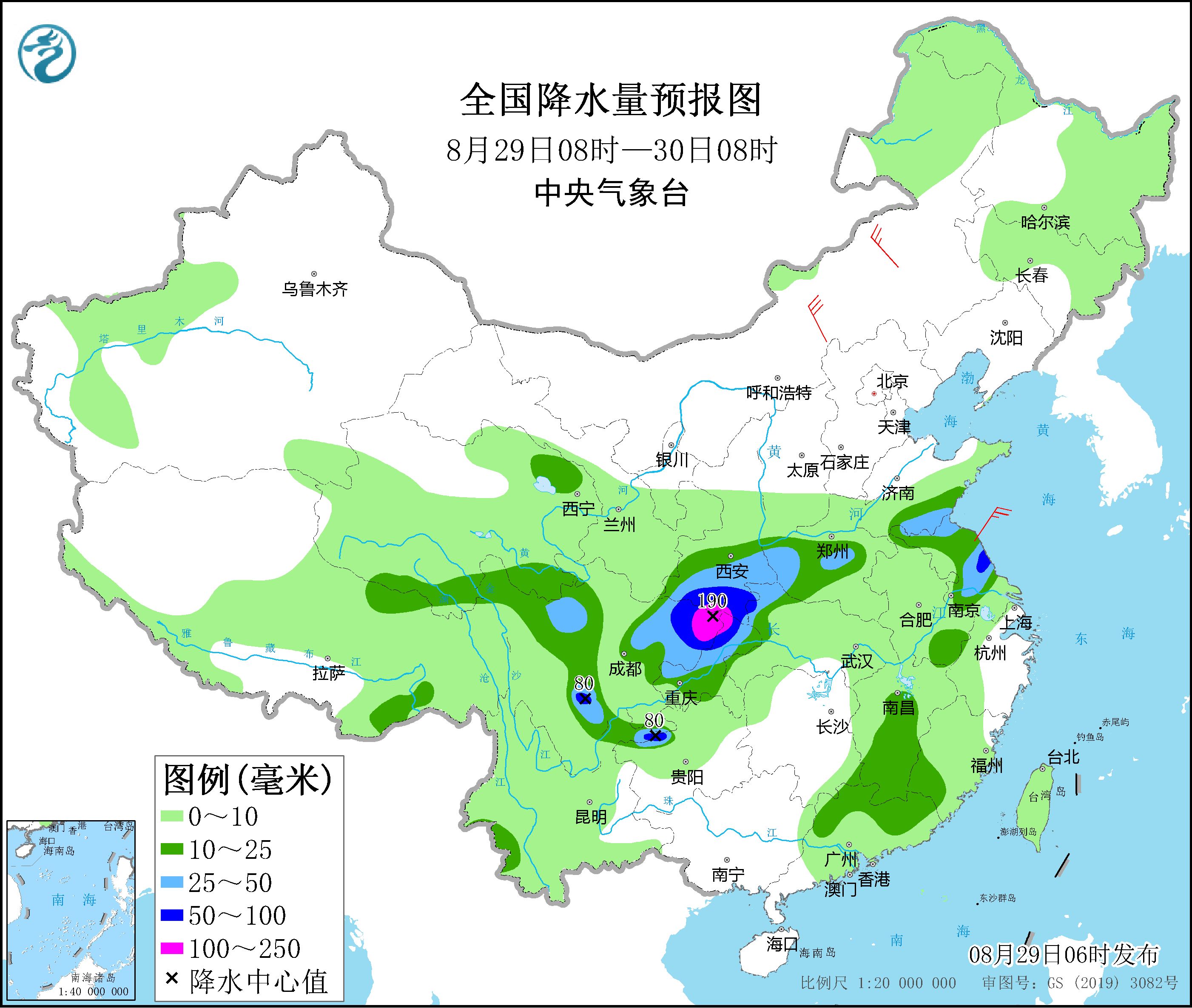 There are still heavy rains in the Sichuan Basin, Shaanxi and other places, and there are still high temperatures in Jiangnan, southern China and other places.