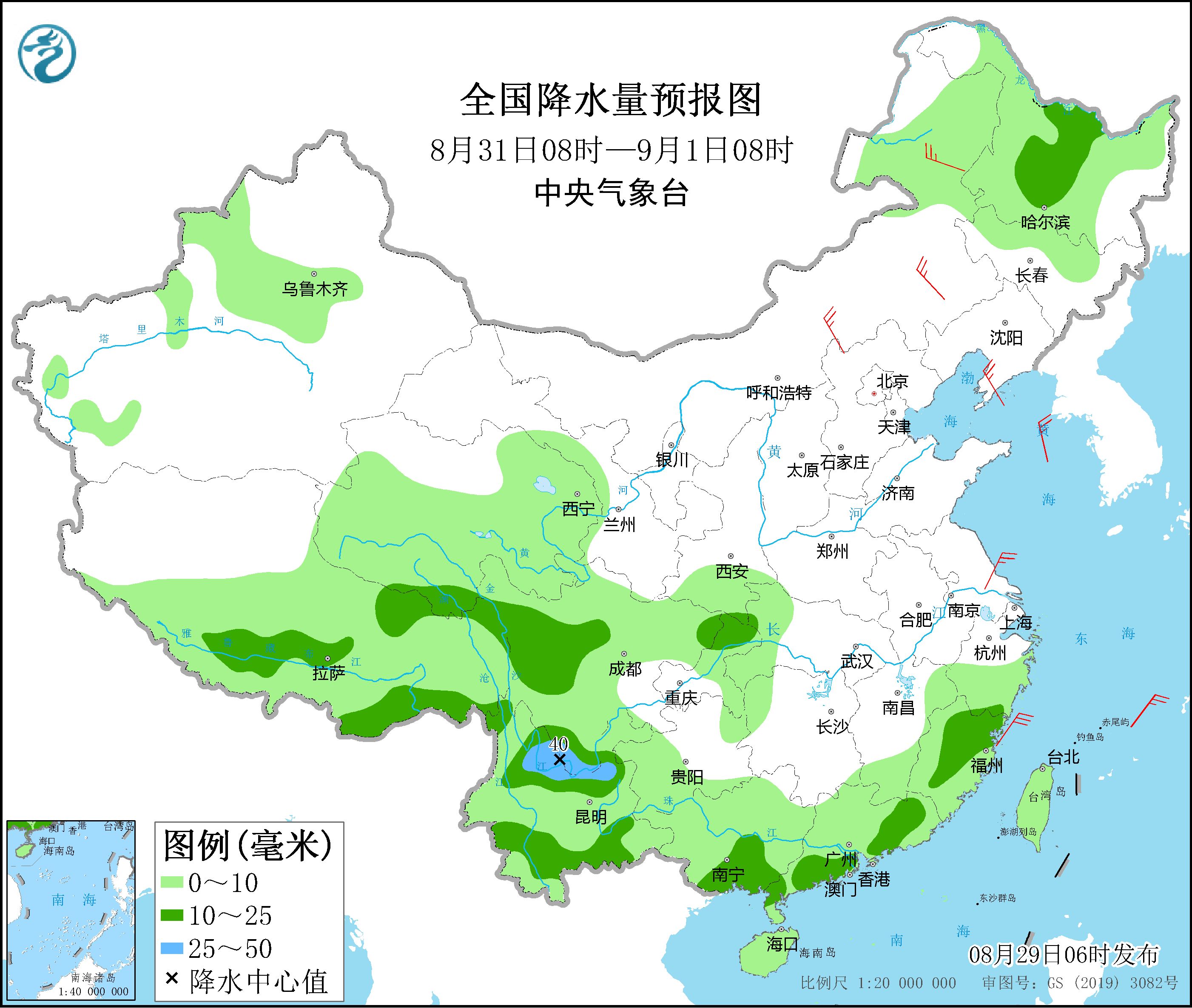 There are still heavy rains in the Sichuan Basin, Shaanxi and other places, and there are still high temperatures in Jiangnan, southern China and other places.