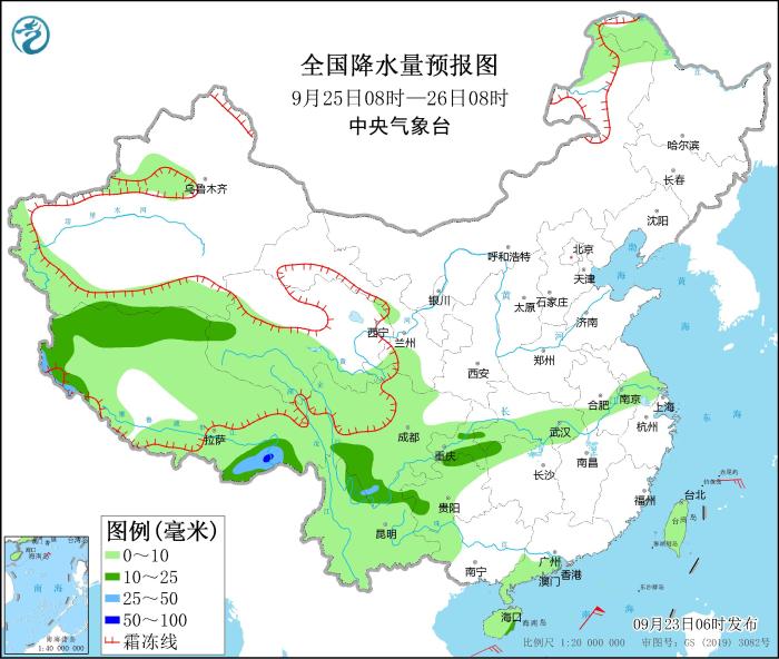 西南地区多降水天气 冷空气影响黄淮江淮等地