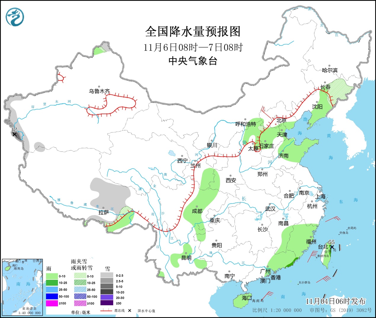 江南华南部分地区有小到中雨 弱冷空气将影响长江中下游地区
