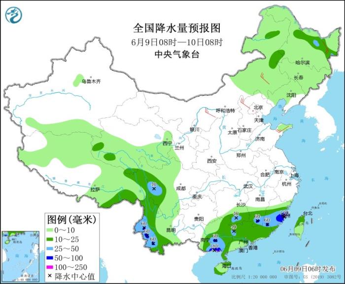 江南华南等地部分地区将有大到暴雨 黄淮江汉等地有高温天气