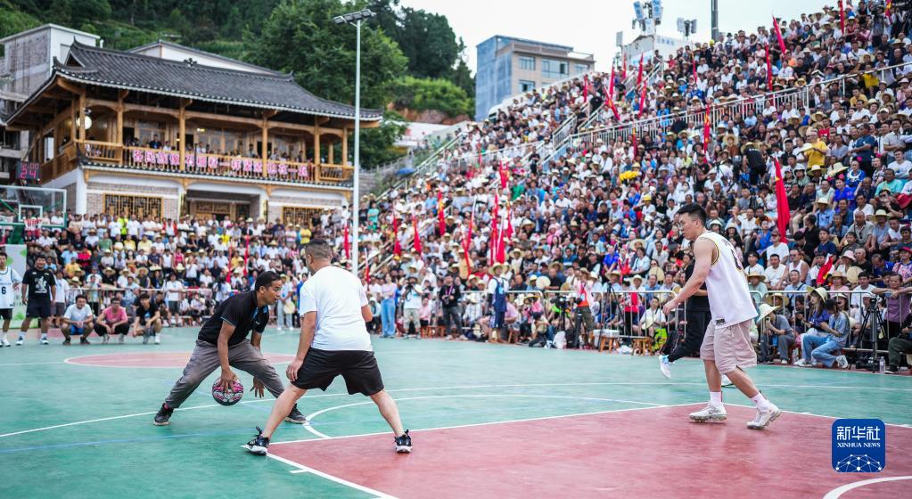 全国和美乡村篮球大赛贵州揭幕