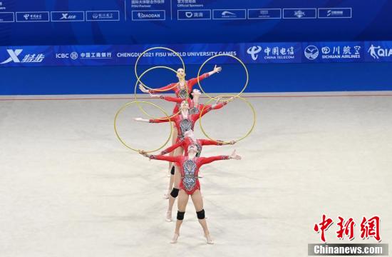 （成都大运纪事）直击成都大运会中国大学生艺术体操队备战训练