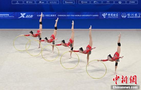 （成都大运纪事）直击成都大运会中国大学生艺术体操队备战训练
