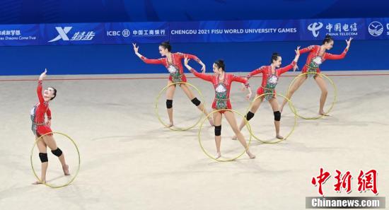 （成都大运纪事）直击成都大运会中国大学生艺术体操队备战训练