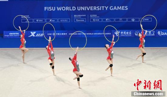 （成都大运纪事）直击成都大运会中国大学生艺术体操队备战训练