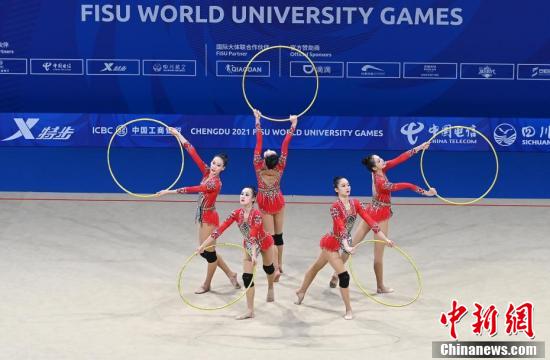 （成都大运纪事）直击成都大运会中国大学生艺术体操队备战训练