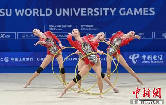 （成都大运纪事）直击成都大运会中国大学生艺术体操队备战训练