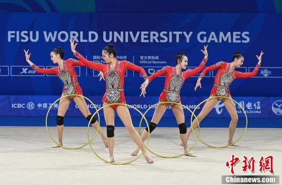 （成都大运纪事）直击成都大运会中国大学生艺术体操队备战训练