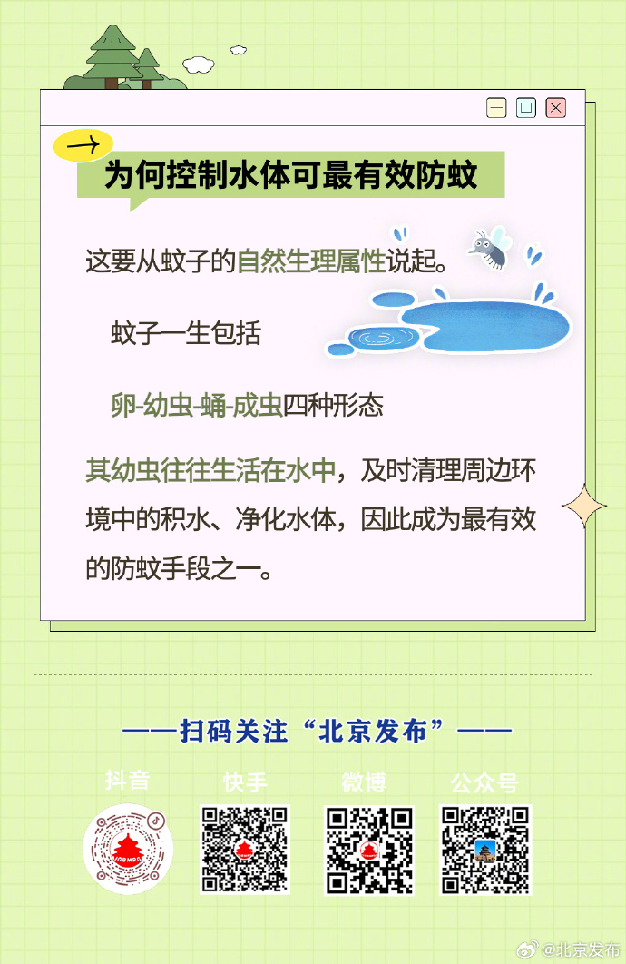 一图读懂 夏季如何防蚊