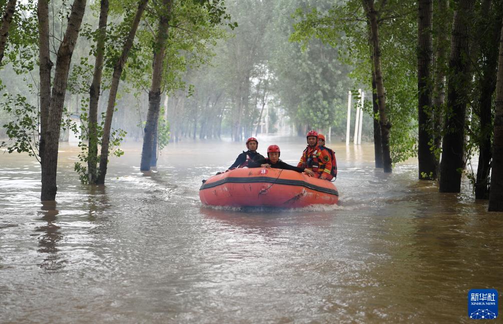 河北涿州：救援安置工作持续进行
