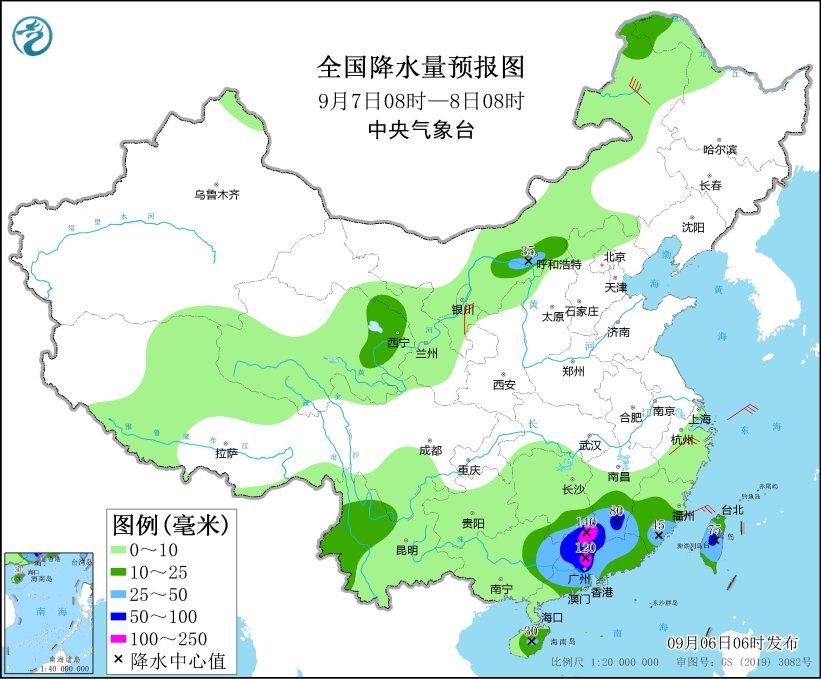 福建广东江西等地有强降水 北方地区将有一次冷空气过程