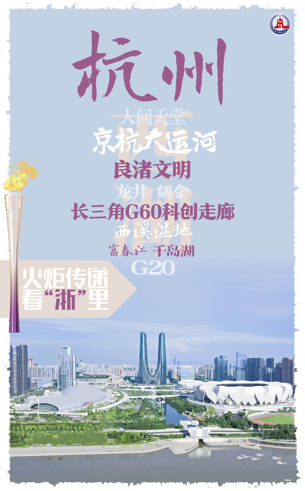 杭州亚运会｜火炬传递看“浙”里