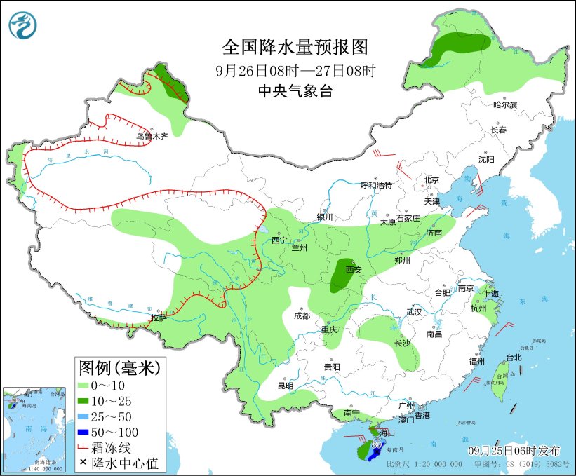 华西地区多阴雨天气 内蒙古东北等地多冷空气活动-第2张图片-益民生活网