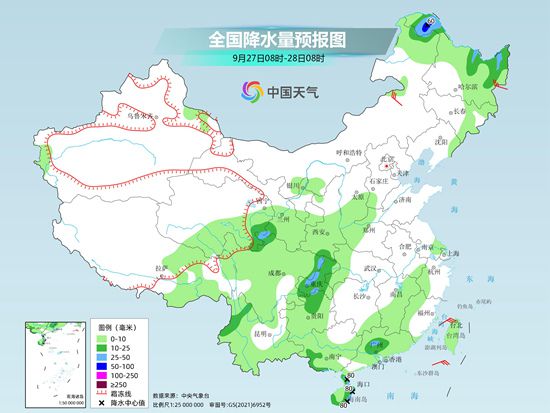 华西雨水不停歇谨防次生灾害 北方秋凉明显南方暑热犹存