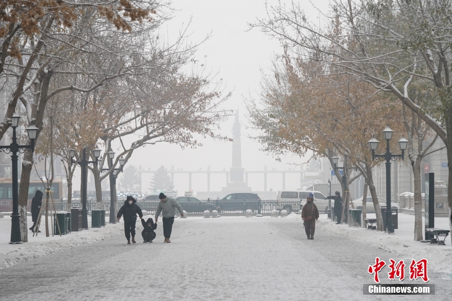 黑龙江再次迎来强降雪