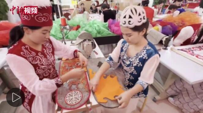 【人权行动看中国】新疆柯尔克孜族刺绣：针尖上的传承