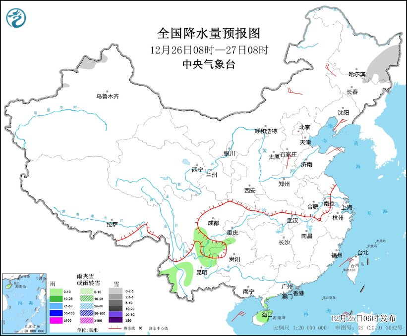 我国大部地区气温逐步回升 华北黄淮等地有雾霾