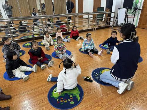 杭州市上城区笕桥街道开展儿童音乐启蒙课活动