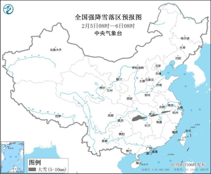 暴雪、冰冻、大雾、大风，中央气象台继续发布四预警