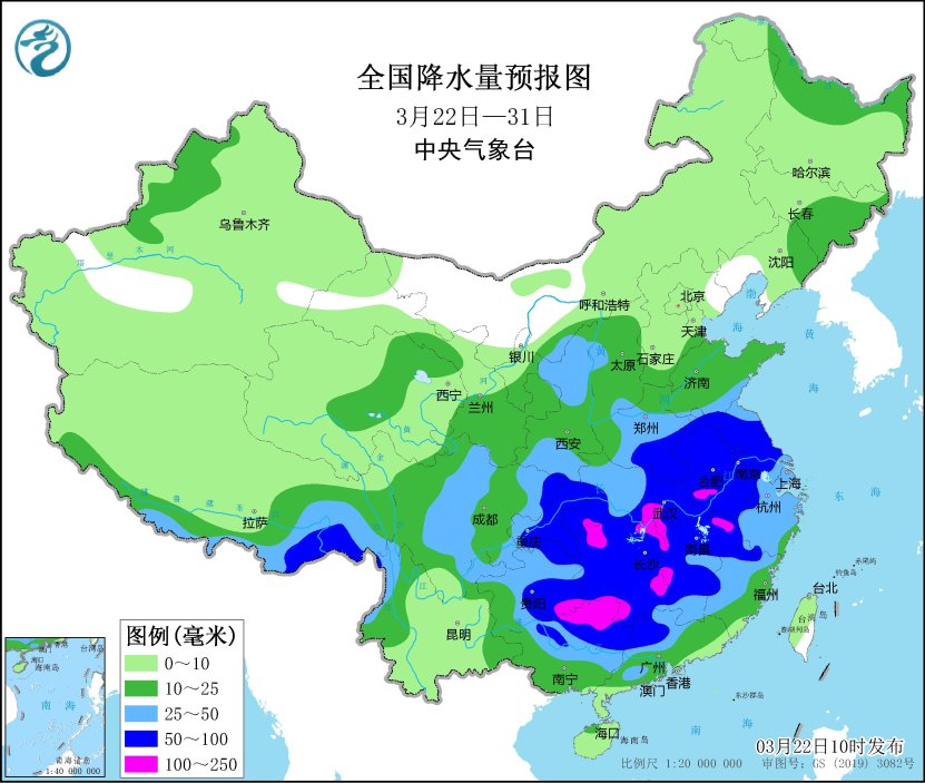 黄淮至江南地区将有较强降雨过程 北方地区气温多起伏