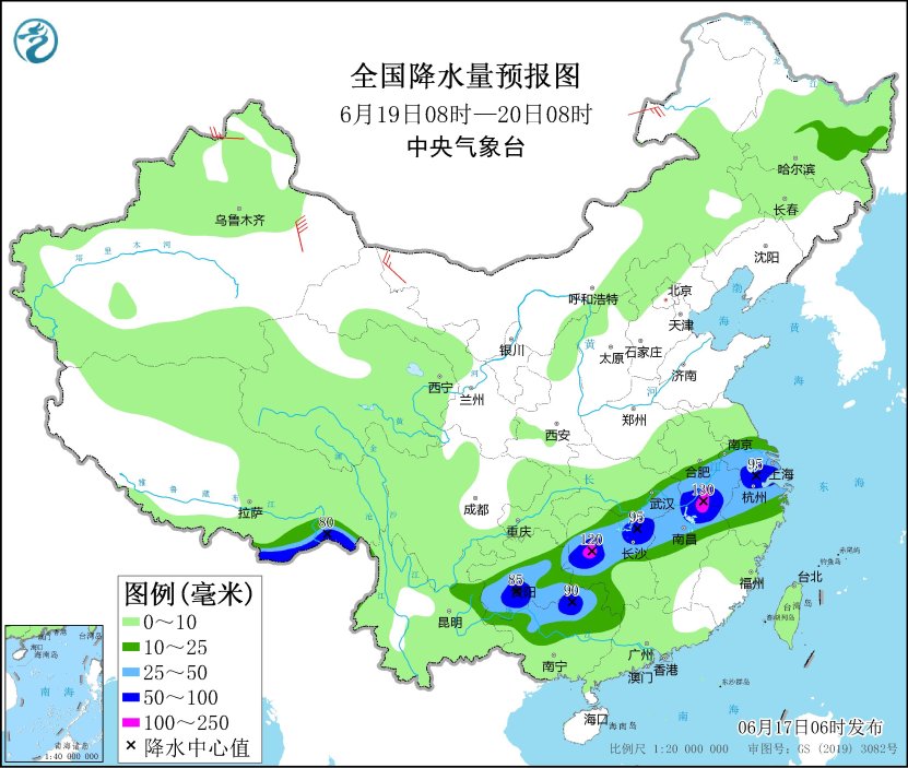 贵州江南华南等地有持续性强降雨 京津冀等地持续高温