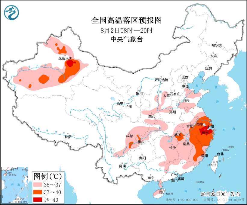 西北地区东部华北等地将有一次降水过程 南方大部将有持续性高温天气