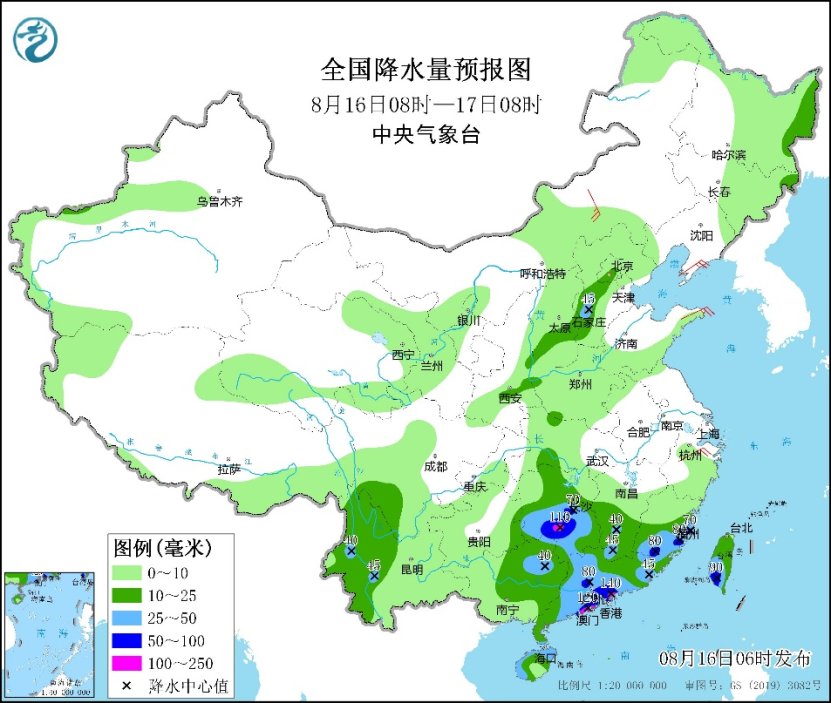 江南华南分散性强降雨天气持续 北方又将有降雨过程