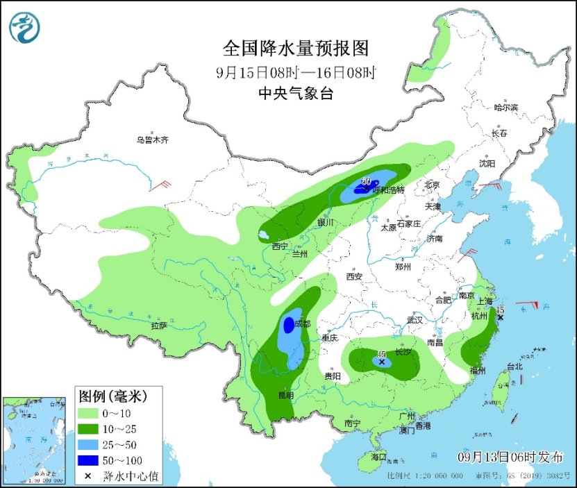 “贝碧嘉”逐渐向东海靠近 内蒙古四川等地有分散性降雨