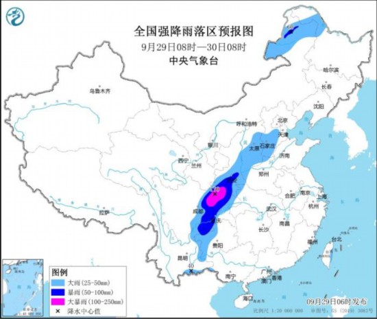 我国大部地区将有大风降温天气 四川陕西等地有强降雨