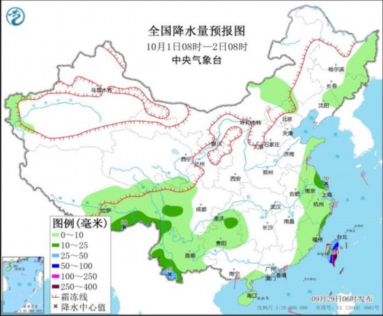 我国大部地区将有大风降温天气 四川陕西等地有强降雨