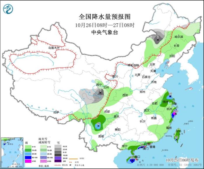 台风“潭美”即将进入我国南海 弱冷空气将影响西北地区华北等地