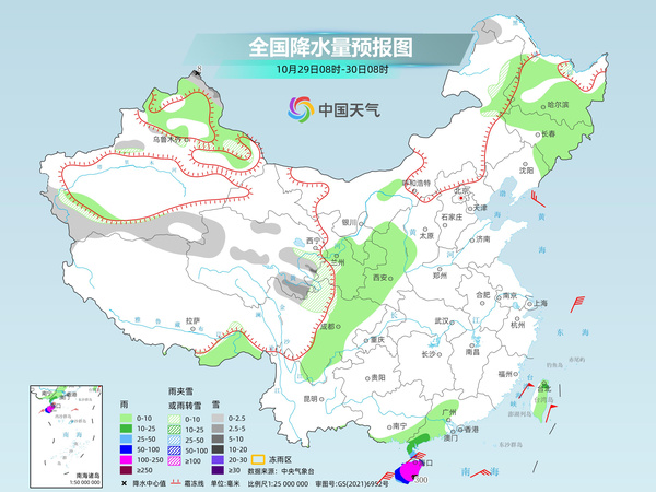 海南浙江福建等地需防台风雨 北方大部昼夜温差较大